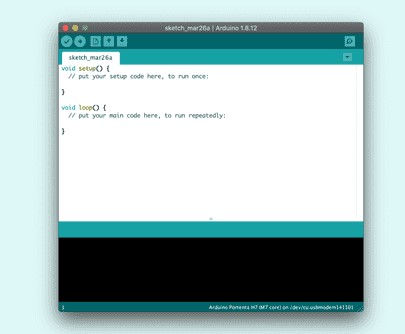 struktur pemrograman pada arduino uno