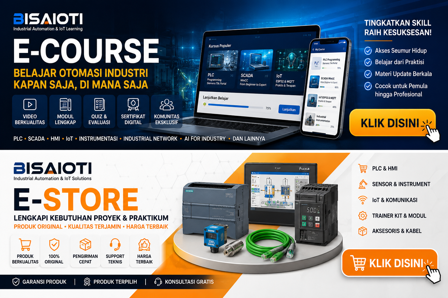 e-Course & e-Store